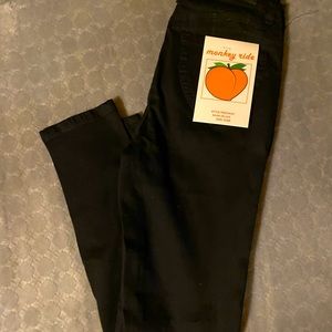 Brand new with tags monkey ride jeans in black, booty lifting jeans 🍑👀